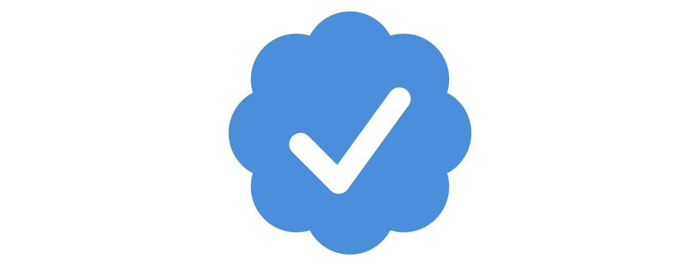 Verified checkmark